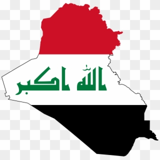 Iraq Flag Png - Iraq Flag In Map Clipart
