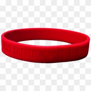Wristband, Red,"viva Chavez" Si - Inflatable Clipart