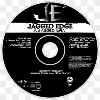 Jagged Edge A Jagged Era Cd Disc Image - Jagged Edge A Jagged Era Songs Clipart