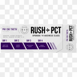 Pct Boarding Pass - Poster Clipart
