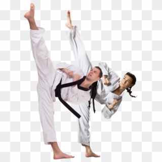 Taekwondo Png - Martial Arts High Kick Clipart