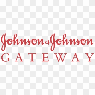 Johnson & Johnson Gateway Logo Png Transparent - Calligraphy Clipart