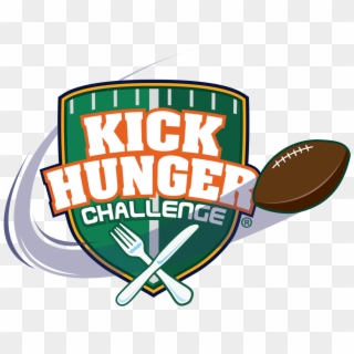 Dave Lapham, Bob Herzog, David Fulcher And Local Restaurants - Kick Hunger Challenge Logo Clipart