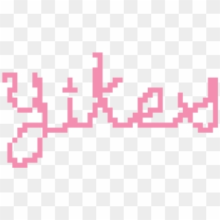 Yikes Cursive - Parallel Clipart