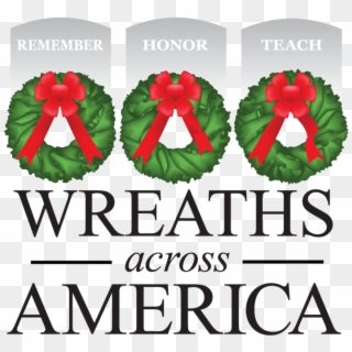 Thanks To Our Sponsors For Making This Event Free To - Wreaths Across America Clipart