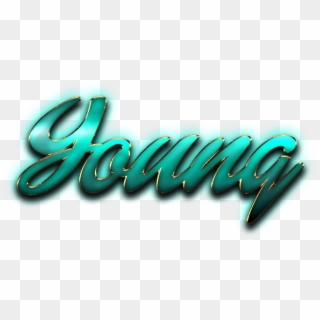 Young Name Logo Png - Graphic Design Clipart