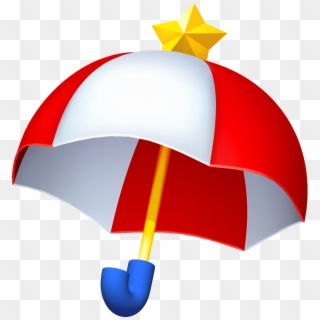 Clipart Umbrella Striped Umbrella - Kirby Parasol - Png Download