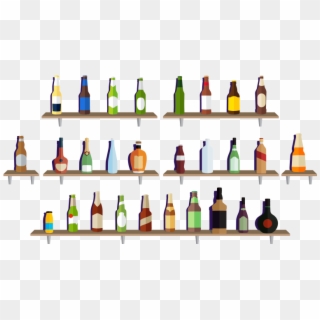 Icons - Glass Bottle Clipart