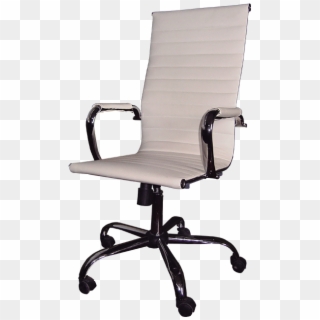 Sillón Ejecutivo Blanco - Office Chair Clipart
