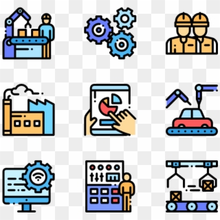 Mass Production - Bill Icon Clipart