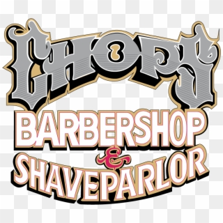 Chops Barbershop & Shave Parlor - Illustration Clipart