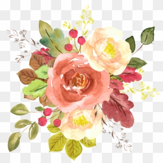 Watercolor Flower Free Illustration - Watercolor Painting Clipart