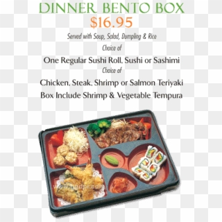Dinner Bento Box - Prepackaged Meal Clipart