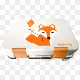 My Family Super Bento Lunch Box Foxy - Bento Clipart