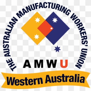 Amwu Wa State Logo V 3 Transparent Bacground - Australian Manufacturing Workers Union Clipart
