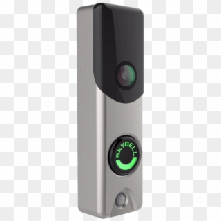 Com Doorbell Camera Nickel Angle - Slim Skybell Clipart