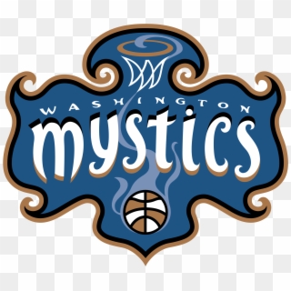 Washington Mystics Logo Png Transparent - Washington Mystics Wnba Logo Clipart