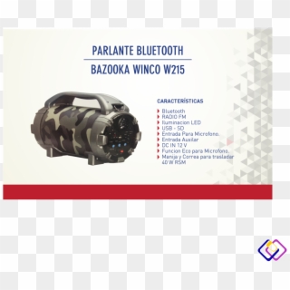 Parlante Portatil Multireproductor - Machine Clipart