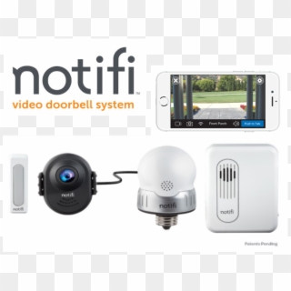 Notifi Video Doorbell System - Heath Zenith Notifi Video Doorbell System Sl-3010-00 Clipart