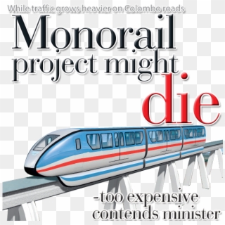 Mono2 - Monorail In Sri Lanka Clipart