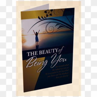 Beauty Of Being You 3 D - Calligraphy Clipart