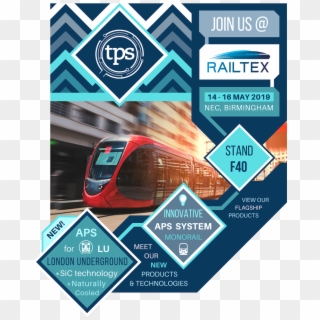 Join Tps At Railtex - Online Advertising Clipart