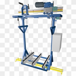 Electrified Monorail Systems Are Floor-free Conveying - Machine Tool Clipart