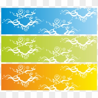 Free Banner With Abstract Background - Clip Art - Png Download