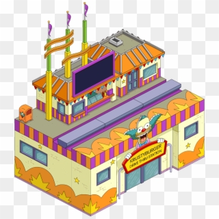 Krustys Drive-thru Station - Tapped Out Train Station Clipart