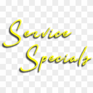 Service Specials Title Image Clipart