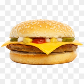 Hamburguesa Sencilla - Hamburger With Cheese Clipart