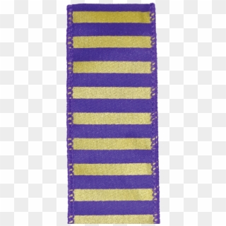 #9 Wired Spirit Stripe Ribbon Purple/gold 10 Yd - Zebra Crossing Clipart
