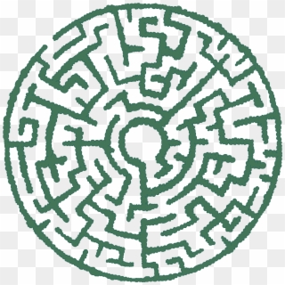 I Wanted A Simple Maze With Changeable/moving Parts - Black Labyrinth Logo Clipart