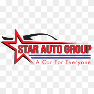 Red Star Auto Logo Clipart