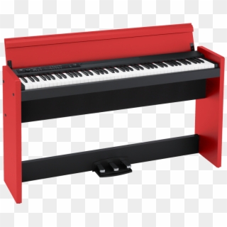 Korg Lp-380 Digital Piano - Red Piano Png Clipart