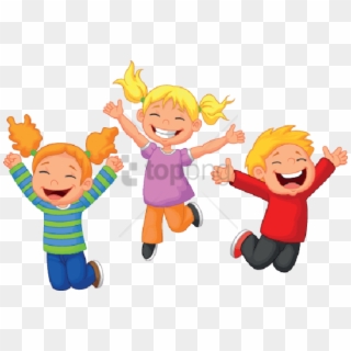 Free Png Children Jumping Png Png Image With Transparent - Happy Kids Cartoon Clipart