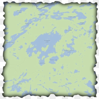 Topographical Map Of Snowbank Lake - Population Density Of Oahu Clipart