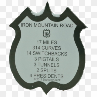 Unfortunately, The Low Cloud Deck Prevented Us From - Iron Mountain Road South Dakota Sign Clipart