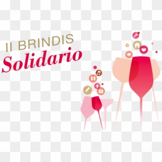 Brindis Solidario - Wine Glass Clipart