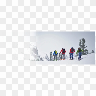 Colorado Avalanche Courses - Ski Mountaineering Clipart