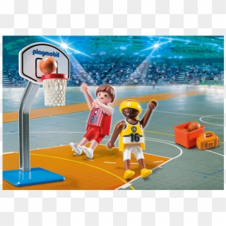 Campamento Baloncesto Verano - Playmobil Sports Clipart