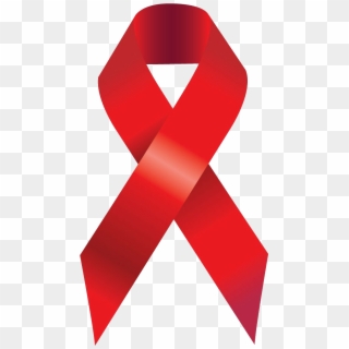 Hiv Aids Logo Png - Hiv Aids Red Ribbon Clipart
