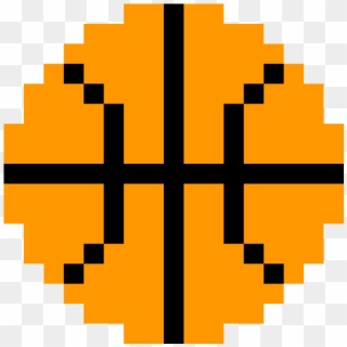 Balon De Baloncesto - Pixel Basketball Clipart