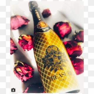 San Valentin Con Treasure Gold - Glass Bottle Clipart