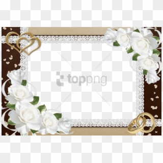 Free Png Elegant Transparent Frames Png Image With - Wedding Frame Png Hd Clipart