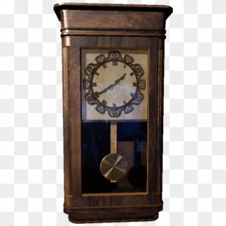 Antique Pendulum Wall Clock Png - Wall Clock Clipart