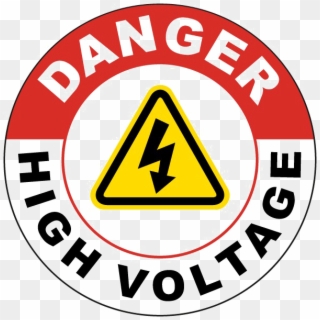 Danger High Voltage Logo Clipart