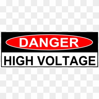 Sticker / decal DANGER ST846 HIGH VOLTAGE sign