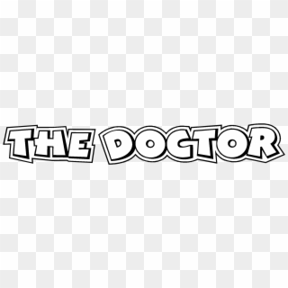 The Doctor Logo Black And White - Valentino Rossi Clipart