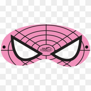 Super Girl Clipart Spiderwoman - Female Superhero Mask Printable - Png Download